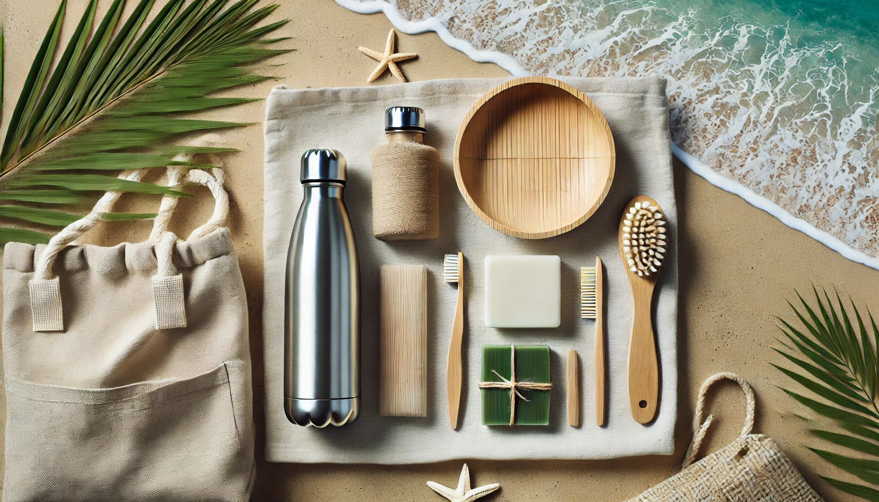 Eco-friendly travel kit, zero-waste travel kit, eco-friendly travel, sustainable travel, sustainable products, eco-friendly products, travel essentials